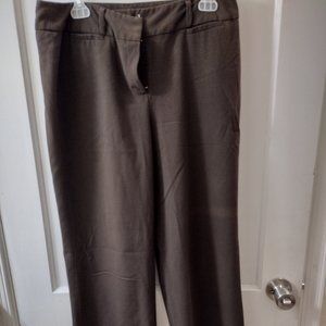 Larry Levine Brown Dress Pants, Women's Size 10